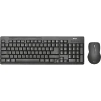 Комплект клавиатура + мышь Trust Ziva wireless keyboard with mouse (22021) фото 1